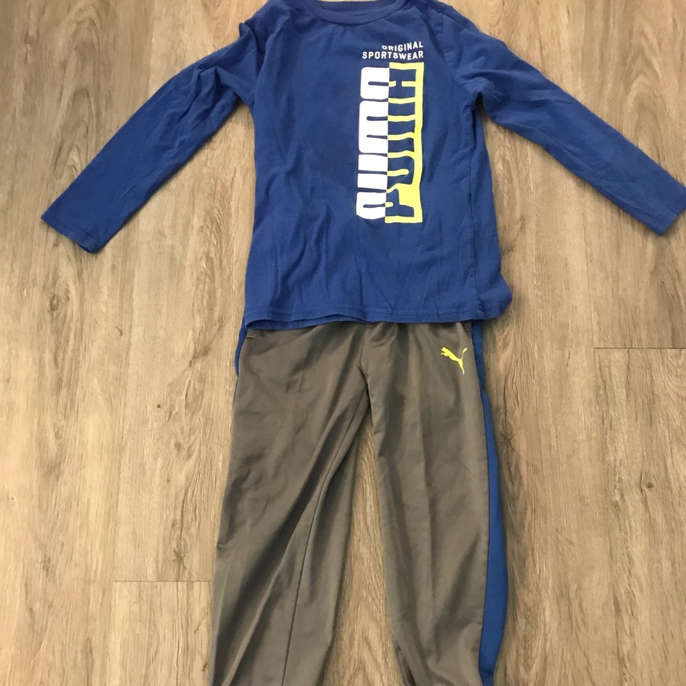 Puma size 6 boys outfit